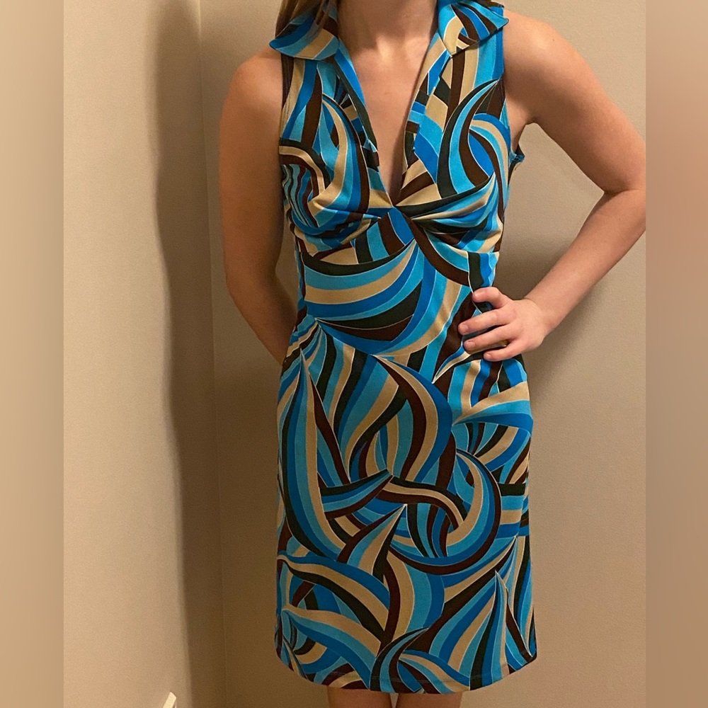 my michelle brown dress My Michelle 1990's Vintage Mini Dress main image 0